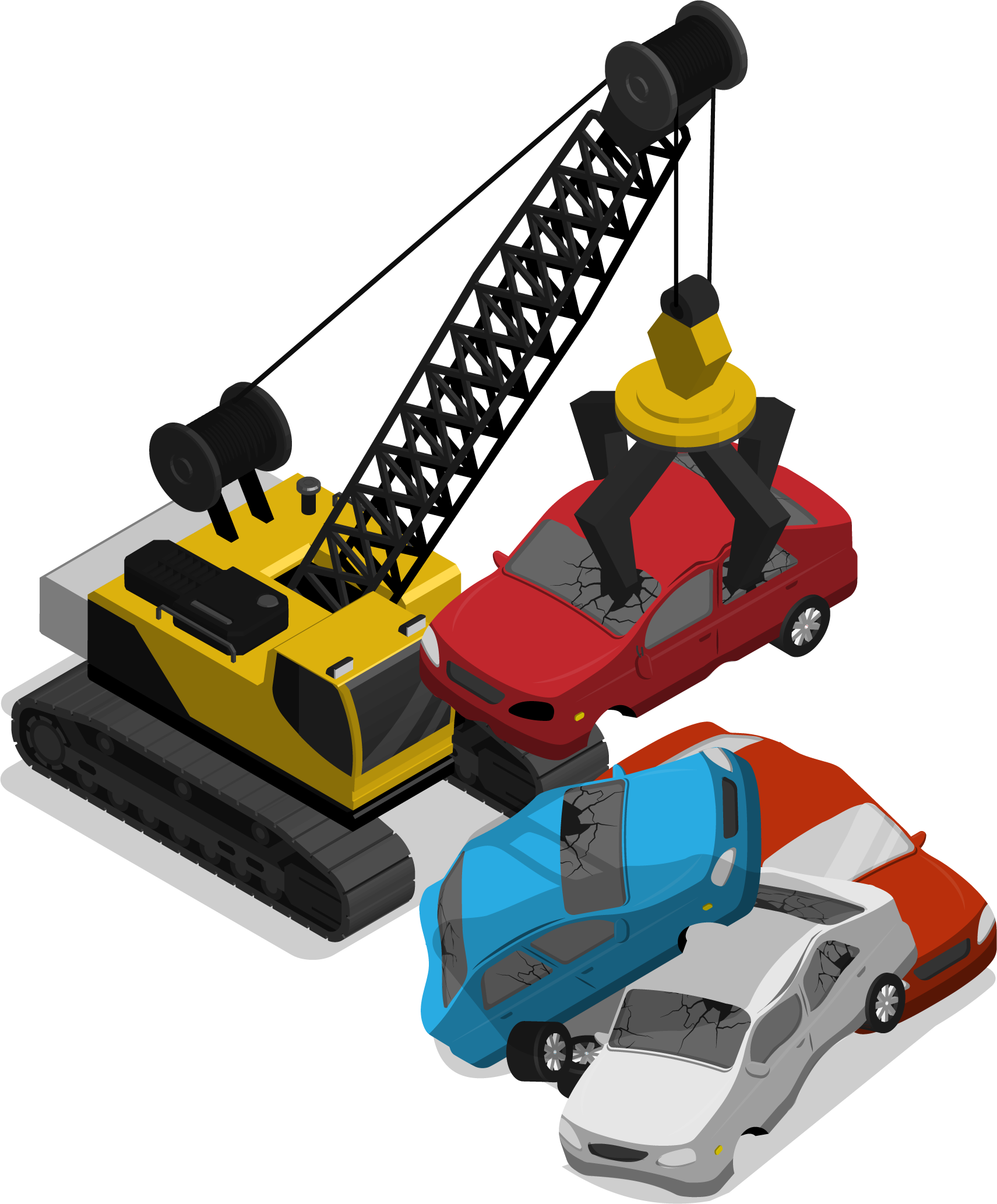 自動車リサイクル工場